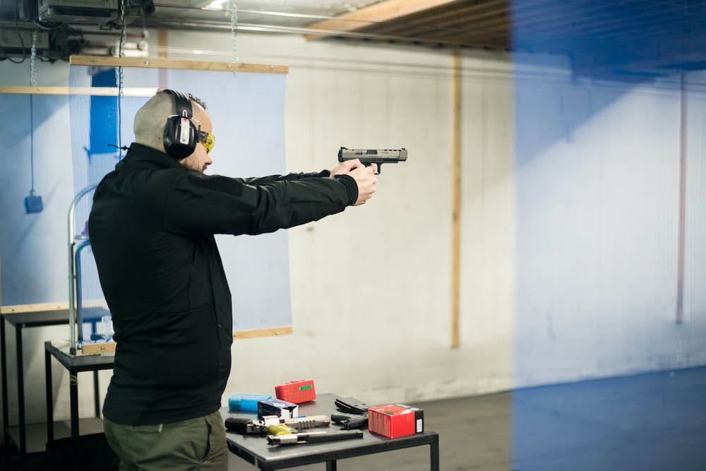 A Berlin shooting range visit that starts with a reservation